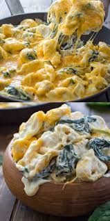 This 5 Ingredient Creamy Spinach Tortellini Makes A Quick And Tasty Dinner That All The Family Will Tortellini Recipes Tasty Vegetarian Recipes Healthy Recipes