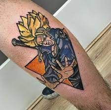 Trunks Tattoo Trunkstattoo Trunks Dragonballtattoos Tattoos Dbz Tattoo Trunks Tattoo