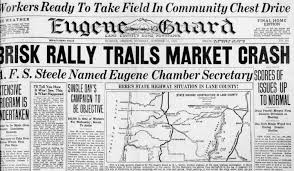 Overconfidence during the roaring twenties created an unsustainable stock market bubble. The Great Depression Newspaper Headlines From The 1929 Stock Market Crash Click Americana