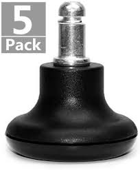 Amazon Com Bell Glides Replacement Office Chair Or Stool Swivel Caster Wheels To Fixed Stationary Castors In 2020 Swivel Caster Wheels Swivel Casters Casters Wheels