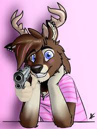 lockhart pointing gun meme by Lockhart_The_Deer -- Fur Affinity [dot] net