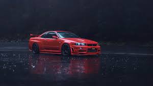 Nissan skyline gt r ultra hd desktop background wallpaper for 4k uhd tv widescreen ultrawide desktop laptop tablet smartphone. 1920x1080 Red Nissan Gtr R34 Laptop Full Hd 1080p Hd 4k Wallpapers Images Backgrounds Photos And Pictures