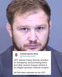 Combat Sports UK على X: "UFC veteran Casey Kenney arrested