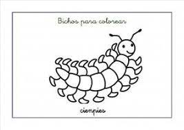 Fichas De Infantil Bichos Para Colorear