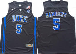 Compare zion williamson to other players. Duke Blue Devils 5 Rj Barrett Black Nike College Basketball Jersey On Sale For Cheap Wholesale From China