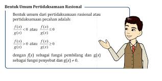 Penyelesaiannya hampir mirip dengan penyelesaian persamaan irasional, namun pada bagian ini, garis bilangan kemungkinan banyak. Cara Mudah Menyelesaikan Pertidaksamaan Rasional Satu Variabel Kelas 10 Pakapri Net