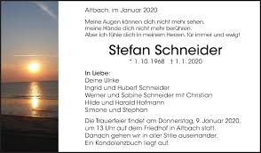 Aber es würde mir und vorallem ihn das herz brechen wenn ich das sagen würde. Traueranzeigen Von Stefan Schneider Zeit Des Gedenkens De