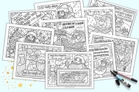 The set includes facts about parachutes, the statue of liberty, and more. 15 Free Printable Santa Coloring Pages For Adults The Artisan Life
