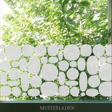 Glasdekorfolie Mit Motiv Kreise Fensterfolie Sichtschutz Fenster Dekor