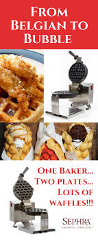 Sephra S Commercial Waffle Baker Has Interchangeable Plates The Belgian Waffle Maker Comes With Belgian Plates Purc Bubble Waffle Waffles Pancakes For Dinner