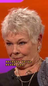Judi Dench got angry with Graham 😬