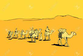 So, instead, we put chalk on the sidewalk. Camel Caravan In The Desert Royalty Free Cliparts Vectors And Stock Illustration Image 13705310