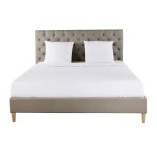 Start date sep 4, 2014. Doppelpolsterbett Taupefarben Liegeflache 180x200 Chesterfield Maisons Du Monde