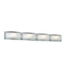 48 inch bathroom vanity light. Plc Lighting 7848pc413gu24 Millennium 4 Light 48 Inch Polished Chrome Vanity Light Wall Light In Gu24