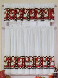 inspiring red white black kitchen