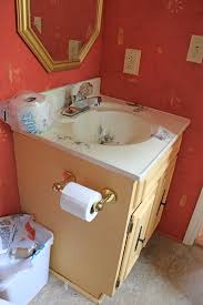 At least there was in. Parisian Inspired Powder Room Makeover Home Made By Carmona