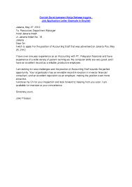 Writing a cover letter is essential when applying for jobs. Doc Contoh Surat Lamaran Kerja Bahasa Inggris Job Application Letter Example In English Tuáº¥n Nguyá»…n Academia Edu