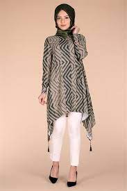 Emprime Asimeik Tunik 0239 Yesil Tunik Modelleri Kirazgiyim Tunik Moda Giyim