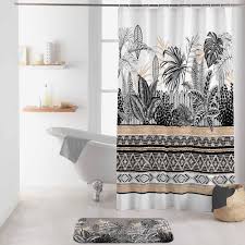 Accessoires De Salle De Bain Et Wc Pas Cher Gifi Rideau Douche Rideau De Douche Design Rideaux De Douche Bleu