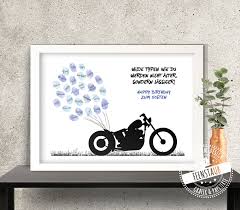 Geburtstag Gastebuch Leinwand Motorrad Biker Feenstaub At Shop Geschenke Gutschein Geburtstag Geldgeschenke Geburtstag Basteln