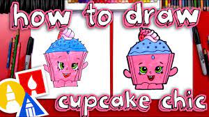 How To Draw Cupcake Chic Shopkins Youtube Learning videos for children of all ages. how to draw cupcake chic shopkins
