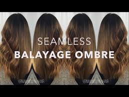 Long straight hair, in general, is very easy to color and style. Seamless Balayage Ombre On Asain Hair Youtube