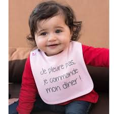 Bavoir bébé personnalisé