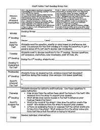 Third Grade Ela Common Core Guided Reading Lesson Plan Templates Guided Reading Lesson Plan Template Guided Reading Lesson Plans Guided Reading Lessons