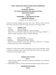 Isinya adalah pernyataan bahwa calon pegawai memenuhi semua kriteria dan kualifikasi yang diminta perusahaan. Surat Mou Kerja Sama Puskesmas Sdn Jabung 1