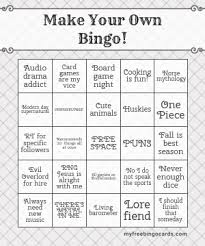 They are used as learning tools for teaching, activities for group functions and even as a way to raise funds for organizations. Make Your Own Bingo