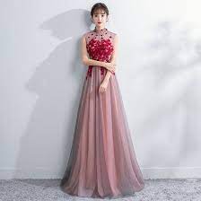 We did not find results for: Style Chinois Rougissant Rose Robe De Soiree 2018 Princesse Cristal En Dentelle Fleur Appliques Col Haut
