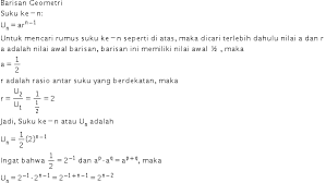 Nov 26, 2020 · barisan geometri memiliki rasio (nilai pembanding) setiap dua suku yang berurutan yang tetap. Https Roboguru Ruangguru Com Question Rumus Suku Ke N Dari Barisan Bilangan 1 2 4 8 Adalah Qu Roboguru 21440