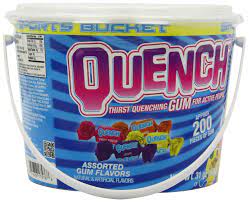 Buy Quench Gum Sports Team Chewing Gum Bucket, 200 Count Online at  desertcartUAE