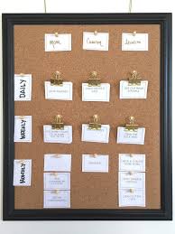 Diy Corkboard Chore Chart With Free Printable Chore Cards