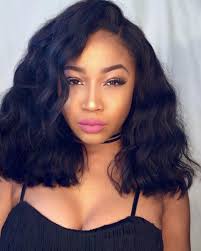 Choosing one of these hairstyles for thick wavy hair depends on how much time and effort you can spend on styling. Wavy Hairstyle Middle Length Natural Black Color Hair Styles Long Hair Styles Bob Hairstyles