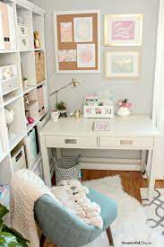 Diy Glam Office Makeover Wasted Corner Space To Functional Glam Office Home Office Design Office Makeover Home Office Decor