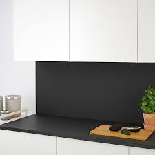 Our grey oak effect worktops are constructed from a sustainable fibreboard core, covered in a durable laminate sheet. Ekbacken Matt Anthracite Laminate Worktop 186x2 8 Cm Ikea In 2021 Laminate Countertops Countertops Ikea