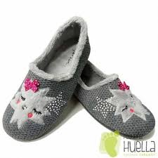 Zapatillas De Casa Garzon Para Chicas Con Estrella Decorativa Muy Suaves Y Comodisimas Para El Invierno Zapatillas De Casa Zapatillas Zapateria