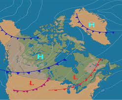 Wind And Weather Map How To Read Wind Direction On A Weather Map