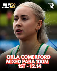 Well done to Orla O'Connor from Waterford AC