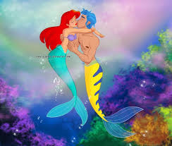 If Flounder Was A Merman This Kinda Freeks Me Out Disney Princess Art Ariel And Flounder Disney Day