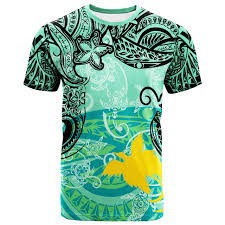 Maybe you would like to learn more about one of these? Papua New Guinea T Shirt Vintage Floral Pattern Green Color