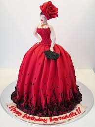 Happy Birthday Cake In Spanish Spanish Couture Doll Cake Barbie Doll Cakes Barbie Cake