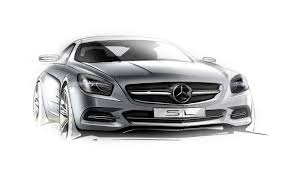 Mercedes Benz Sl Class Seat Design Automotive Design Automotive Illustration Car Design Sketch