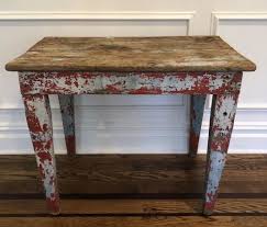 5.0 out of 5 stars. Lot Art Artisan Made Pine Painted Rustic Red Coffee Table