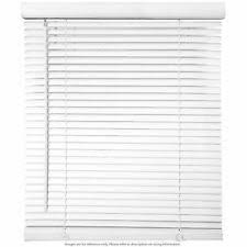 L mini blinds provide security, privacy and safety with no exposed cords. Biltek Horizontal Window Blinds 1 Blind 42 Inch Width By 64 Inch Height White For Sale Online Ebay
