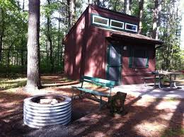 Maybe you would like to learn more about one of these? Mini Cabin Features Electricity And A Nice Firepit With Park Benches Picture Of Traverse City State Park Tripadvisor