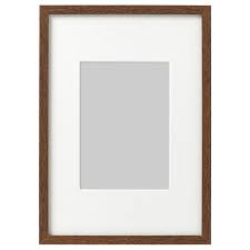 Hovsta Frame Medium Brown 21x30 Cm Ikea Ireland Frame Decorating With Pictures Multi Photos Frame