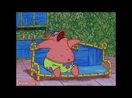 Sleeping Patrick Spongebob Scene Youtube