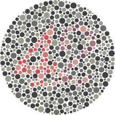 ishihara color vision test for detecting colorblindness